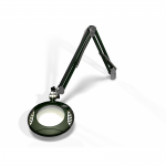 O.C.White 6'' Green-Lite  LED Magnifier 4 Diopter 2X ESD Safe 43'' Reach Racing Green