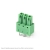 Terminal Block Header with Flange OSTOQ 2P Green 5.08mm