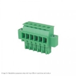 Terminal Block One Piece Wire Protector 3P Blue 5.08mm