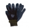 Qualagrip Nitrile Palm Coated (Black) Nylon Knit (Black) Gloves 1 Pair Large