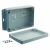 Plastic NEMA Enclosure 6.73 x 4.76 x 2.17'' Solid Cover/Door Gray
