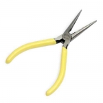 Long Nose Pliers With Teeth Diagonal Pliers Manual Repair Tool Yellow 160mm