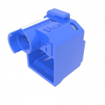 Panduit Recessed Lock-In device 10 in blue with 1/PK