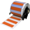 PermaSleeve Heat Shrink Wire and Cable Labels for M6 M7 Printers 0.25'' Dia x 1.75'' Orange 100/Roll