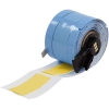 PermaSleeve Heat Shrink Wire and Cable Labels Rotated on Liner for M6 M7 Printers 0.375'' Dia x 2'' Yellow 70/Roll