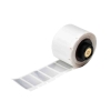 Tamper Evident Metalized Vinyl Labels for M6 M7 Printers 0.5'' x 1'' 500/Roll