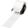 Metalized Solvent Resistant Matte Gray Polyester Labels for M6 M7 Printers 2.75'' x 1.25'' 100/Roll