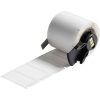 Self-Laminating Vinyl Wrap Around Wire and Cable Labels All White for M6 M7 Printers 0.75'' x 1.5'' 250/Roll