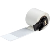 Self-Laminating Cryogenic Polyester Laboratory Labels for M6 M7 Printers 1.5'' x 3.5'' White Clear 250/Roll