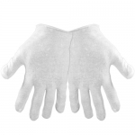 Cotton Inspection Gloves Large 12-Pairs/Pk