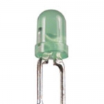 Solid State Lamp 5mm TH LED Green 10mA 1000/Bag