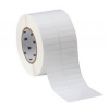 Thermal Transfer Printable Labels 1.5 x .375'' White Permanent Polyester 10,000/Roll