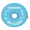 TechSpray No-Clean White #1 Braid Anti-Static Spool 5'