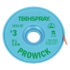 TechSpray Pro Wick Green #3 Rosin Braid Anti-Static Spool 5'