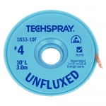 TechSpray Unfluxed Blue #4 Braid Anti-Static Spool 10'