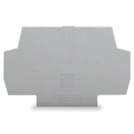 Wago End And Intermediate Plate 1 mm Gray 25/Box