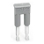Wago 2 Pos Comb-Style Jumper Bar Insulated Gray 25/Box