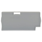 Wago Separator Plate 2 mm Thick Ove Gray 25/Box