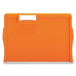 Wago Separator Plate 2 mm Thick Ove Orange 25/Box