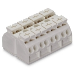 Wago 4-Conductor Chassis-Mount Termin White 200/Bag