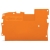 Wago End And Intermediate Plate 1 mm Orange 25/Box