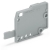 Wago End Plate 1.5 mm Thick Gray 100/Box