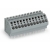 Wago 4 Pos PCB Terminal Block 4 mm Pin Sp Gray 120/Box