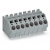 Wago 12 Pos PCB Terminal Block 6 mm Pin Sp Gray 16/Box