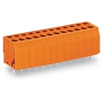 Wago 4 Pos PCB Terminal Block 2.5 mm Pin Orange 55/Box
