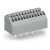 Wago 10 Pos PCB Terminal Block Push-Button Gray 40/Box