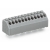 Wago 8 Pos PCB Terminal Block Push-Button Gray 40/Box