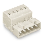 Wago 11 Pos 1-Conductor Male Connector 100% Light Gray 25/Box