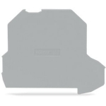 Wago Separator Plate Oversized Upper Gray 25/Box