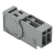 Wago 2 Pos 1-Conductor Male Connector 4 mm Gray 100/Box