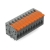 Wago Term Blk PCB Lever 3.5mm 10 Pos Gray 50/Box