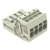 Wago 4 Pos 1-Conductor Male Connector 100% Light Gray 24/Box