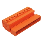 Wago 10 Pos 1-Conductor Male Connector 2.5 Orange 50/Box