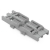 WAGO 221 Mounting Carrier 2-Way without Strain Relief for 221 Inline for Snap-in Mounting Gray 5/Pk