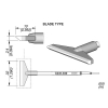 Soldering Tip 32.0 mm Blade for T245