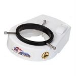 ESD-Safe Fluorescent Ring Light Illuminator w/ Anti-Glare Bulb