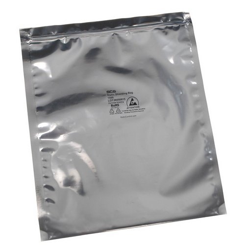 Metal Out Zip Shield Bag Series 1500 3 x 5  100/Pk
