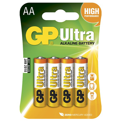 Ultra Alkaline Battery AA 1.5V