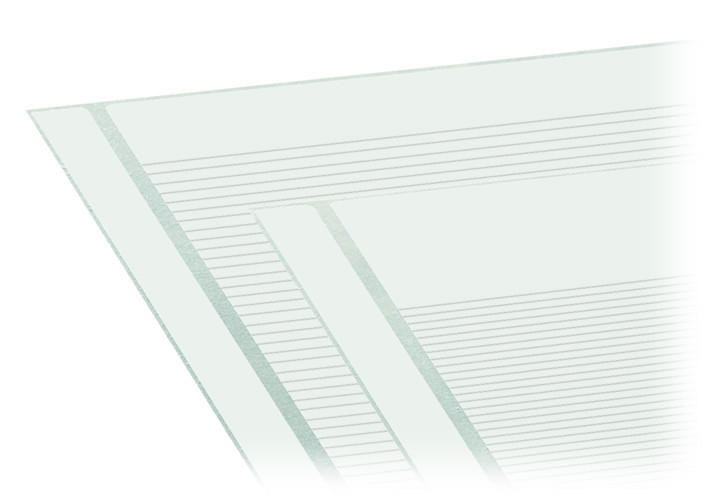 Marking Strips as A Din A4 Sheet Strip Length 182 mm (80X) Height Of Marker Strip: 3 mm Strip Length 182 mm Plain Self-Adhesive White 100/Pk