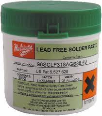 Solder Paste 97SC LF318 AGS88.5V Lead Free No Clean 75gm Syringe