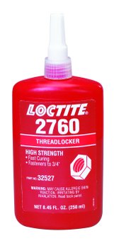 Threadlocker 2760 High Strength Surface Insensitive 250 ml Bottle