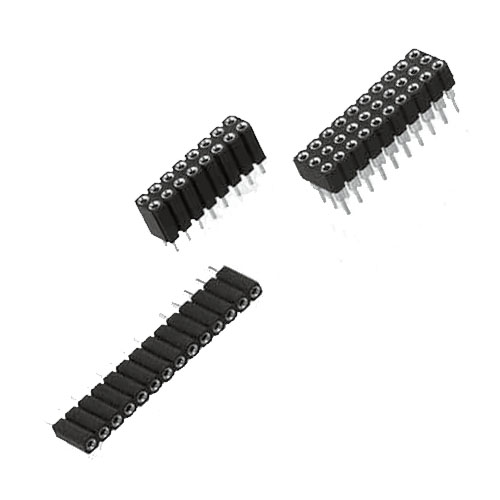 360 Series 2x16 Dual Rows Straight 2.54mm Height