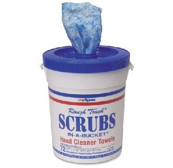 Scrubs In-A-Bucket Hand-Cleaning Wipes 72/Bucket