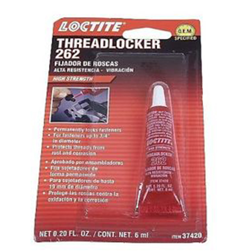 Threadlocker 262 High Strength 6 ml Tube