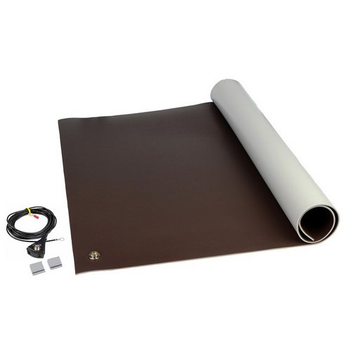 Dissipative 3-Layer Table Mat Brown 2' x 4'