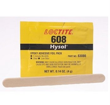 Hysol 608 Epoxy 4 gm Foil Pack